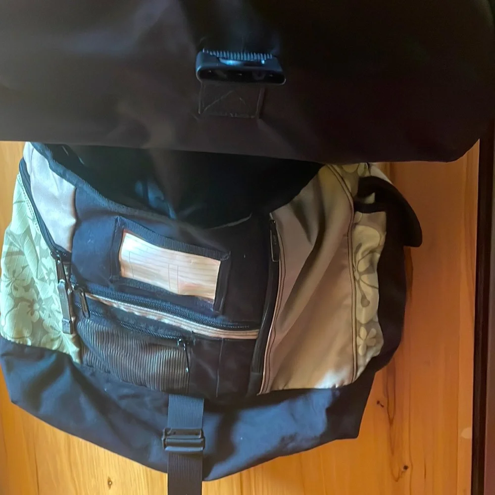 L.L. Bean‎ Aloha green laptop messenger bag
